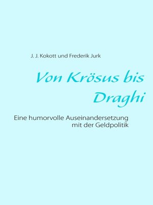 cover image of Von Krösus bis Draghi